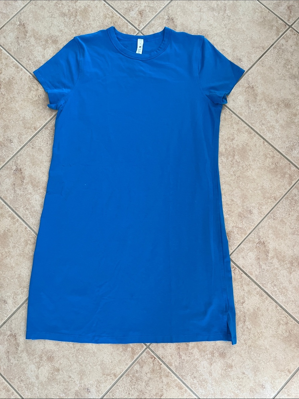 lululemon athletica Royal Blue Short-Sleeve Tunic